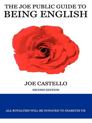 cover image of The Joe Public Guide to Being English
